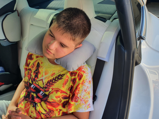 Nacken-Kissen Nackenhörnchen Mikrofaser