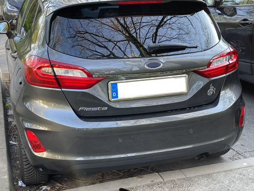 Kennzeichenhalter Edelstahl für Auto KFZ