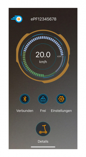 ePowerFun ePF-1 Off-White E-Scooter