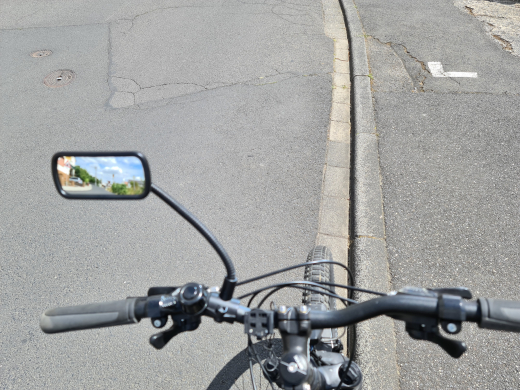 Rückspiegel für Fahrrad, E-Scooter und E-Bike