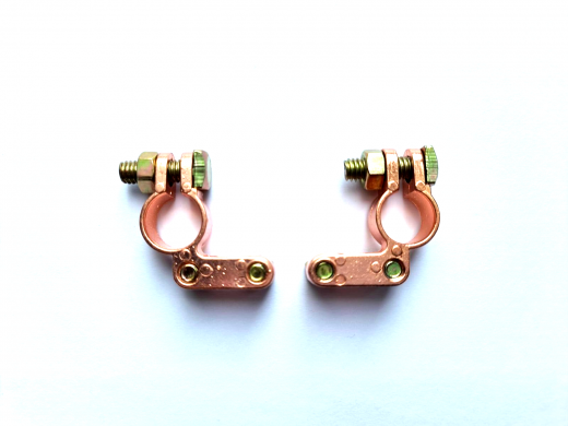 Batterie-Polklemmen SET Plus,Minus für KFZ Autobatterie