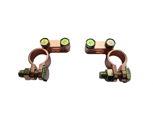 Batterie-Polklemmen SET Plus,Minus für KFZ Autobatterie