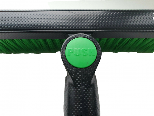 Eiskratzer mit Schneebesen Bürste drehbar 75 cm lang Aspen BS5-75ST