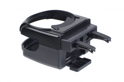 Getränkehalter Becherhalter schwarz für Lüftung passt für Auto KFZ LKW Wohnmobil Bus