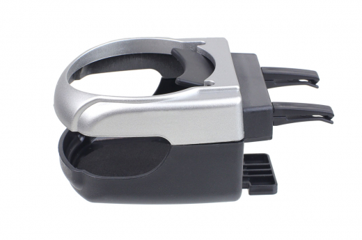 Getränkehalter Becherhalter silber für Lüftung passt für Auto KFZ LKW Wohnmobil Bus