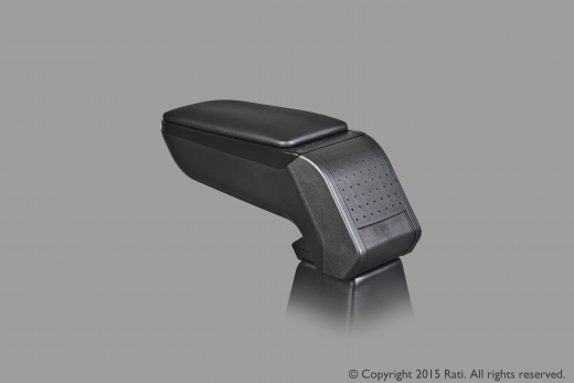 Armlehne schwarz von Rati Armster S passend für Renault Zoe 2 ab 2020