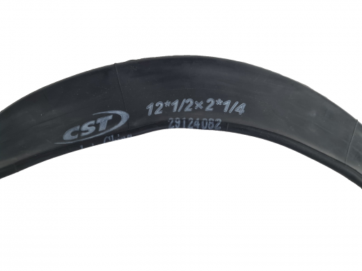Schlauch für E-Scooter von CST 12*1/2 x 2*1/4 (12,5x2,25) mit schrägem 90° Ventil