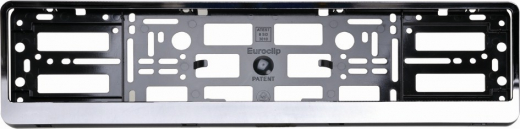 Kennzeichenhalter in Chrom Optik verchromt klappbar für Auto KFZ