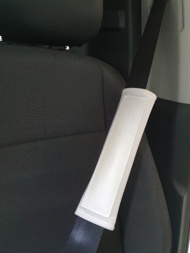 Gurtpolster sehr weich in weiß