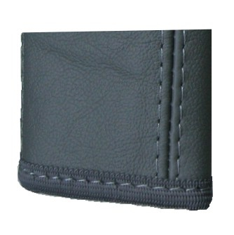 Gurtpolster Leder grau