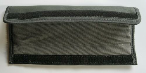 Gurtpolster Leder grau