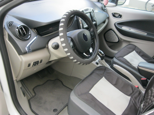 Lenkradbezug Universal Schaum-schwarz-grau für Lenkräder von 37-39 cm