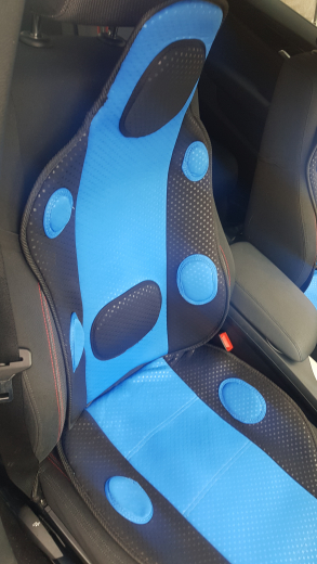 Sitzauflage Sporting in blau