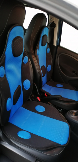 Sitzauflage Sporting in blau