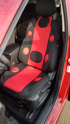 Sitzauflage Sporting in rot