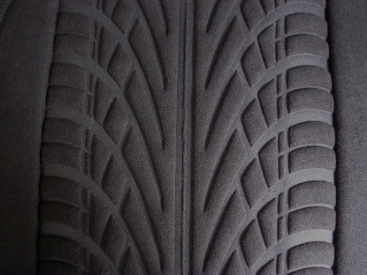 Auto Sitzauflage schwarz sportlich