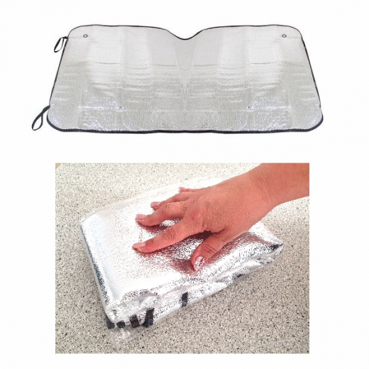Auto Sonnenschutz Windschutzscheibe mit Saugnäpfen für Frontscheibe faltbar 150x80 cm