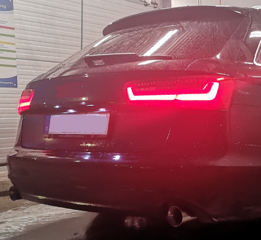 Auspuffblende Endrohr zum anschrauben 1 x 90 mm rund