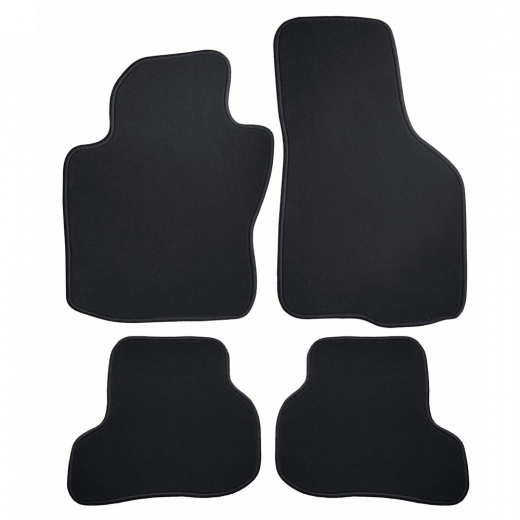 Fußmatten schwarz von Rau passend für Seat Toledo Fließheck ab 3/13 -