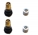 2 x Ventile passend für E-Scooter Tubeless Reifen