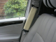 Gurtpolster Leder Creme