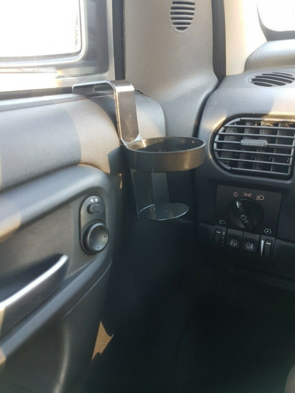 2pcs Universal verstellbarer Getränkebecher Getränkehalter Auto LKW Boot,  verstellbar 95 × 92mmle schwarz