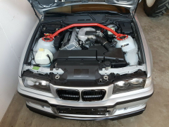 Domstrebe vorne Wiechers Stahl passt für BMW 3er E36 4-Zyl. M43 Motor ab 1993 auch 318 iS