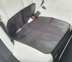 Kindersitzunterlage Walser George schwarz mit Taschen für Auto KFZ