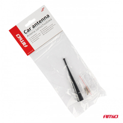 Mini 10 cm Kurzstab Antenne schwarz Dachantenne Aluminium für KFZ Auto