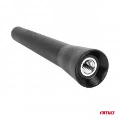 Mini 6 cm Kurzstab Antenne Dachantenne schwarz Aluminium für KFZ Auto