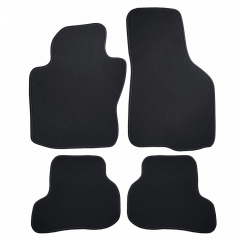 Fußmatten schwarz von Rau passend für VW Golf VIII Schrägheck ab 12/19 - NICHT für MildHybrid